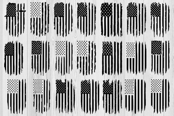 American Flag Bundle: Top Graphics for Crafts