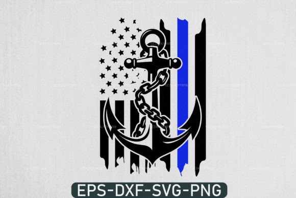 American Flag Svg, USN Svg, Navy Svg: Graphics for Crafts