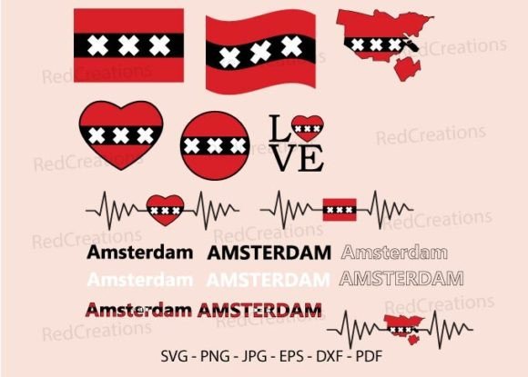 Amsterdam Flag Svg Bundle Review