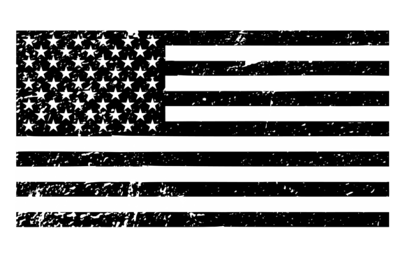Distressed American Flag Files: Graphics for Crafts