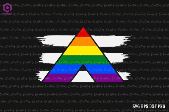LGBT Gay Pride Ally Flag Graphics & Crafts
