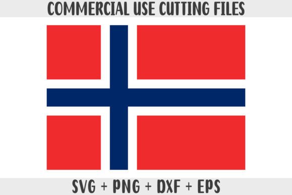 Norway Flag SVG Original Colors