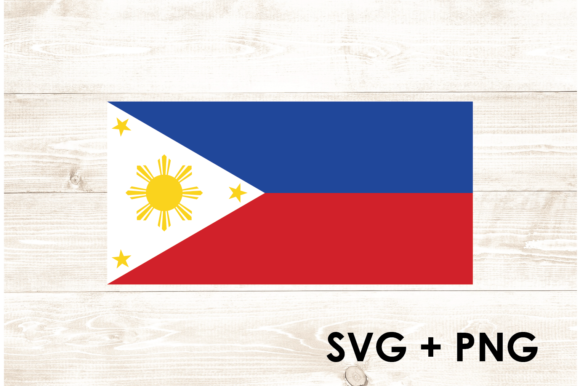 Philippines Flag Filipino Clipart SVG