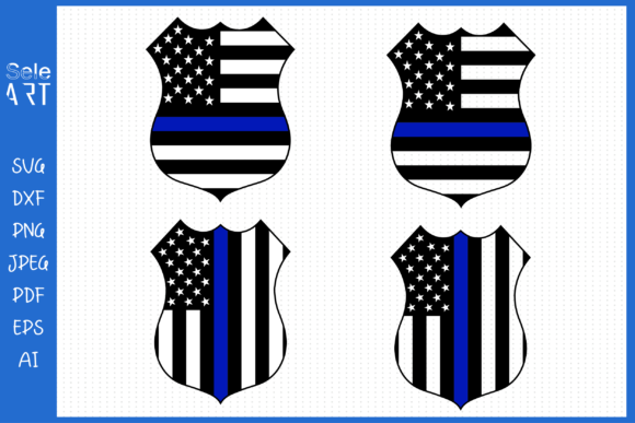 Police Badge - American Flag: A Designer's Review