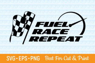 Racing Car Race Checkered Flag Auto Graphics