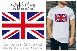 Union Jack Flag Design: Graphics for Crafts & Branding
