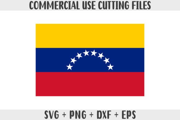 Venezuela Flag SVG Original Colors Graphics